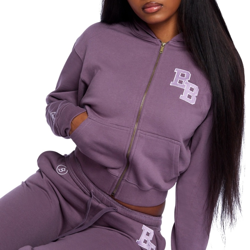 body by raven tracy Purple Hoodie and Sweatpants Set